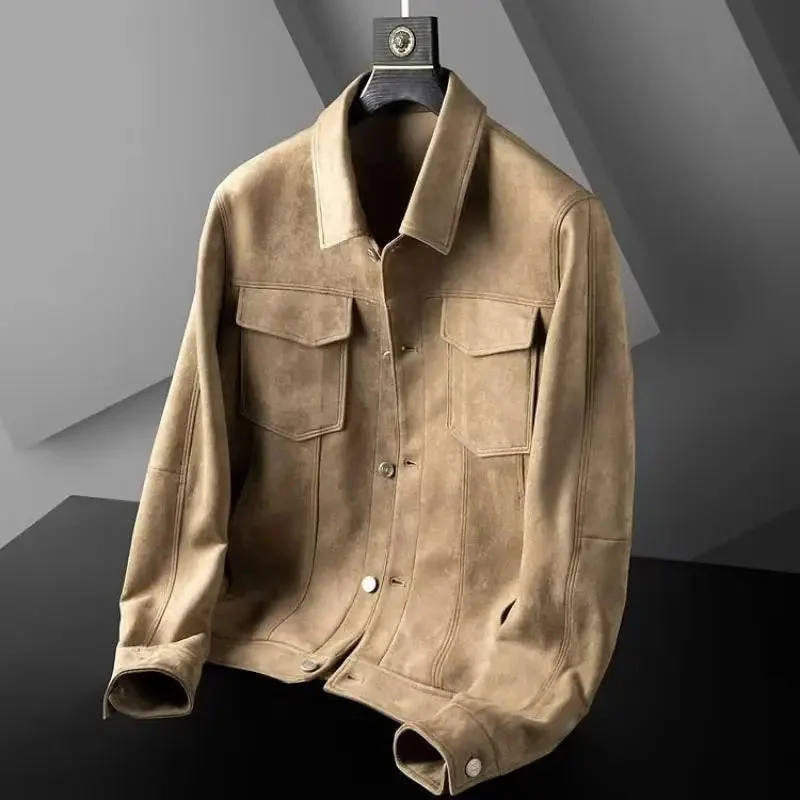 Harrington Suede Jacket - Image 3