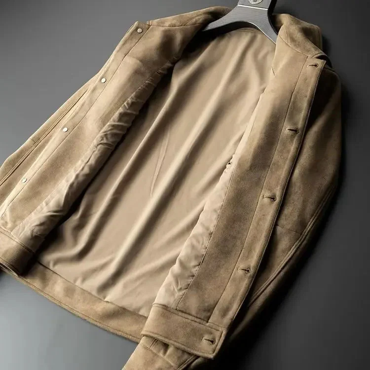 Harrington Suede Jacket - Image 5