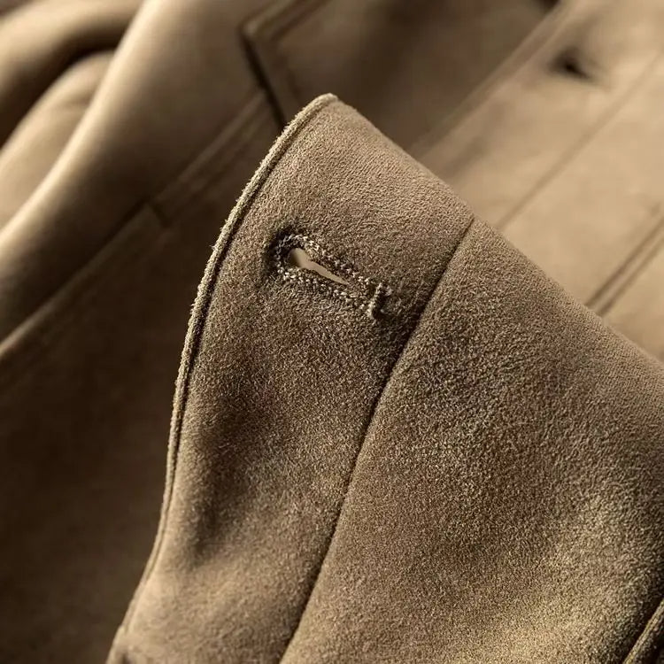 Harrington Suede Jacket - Image 8