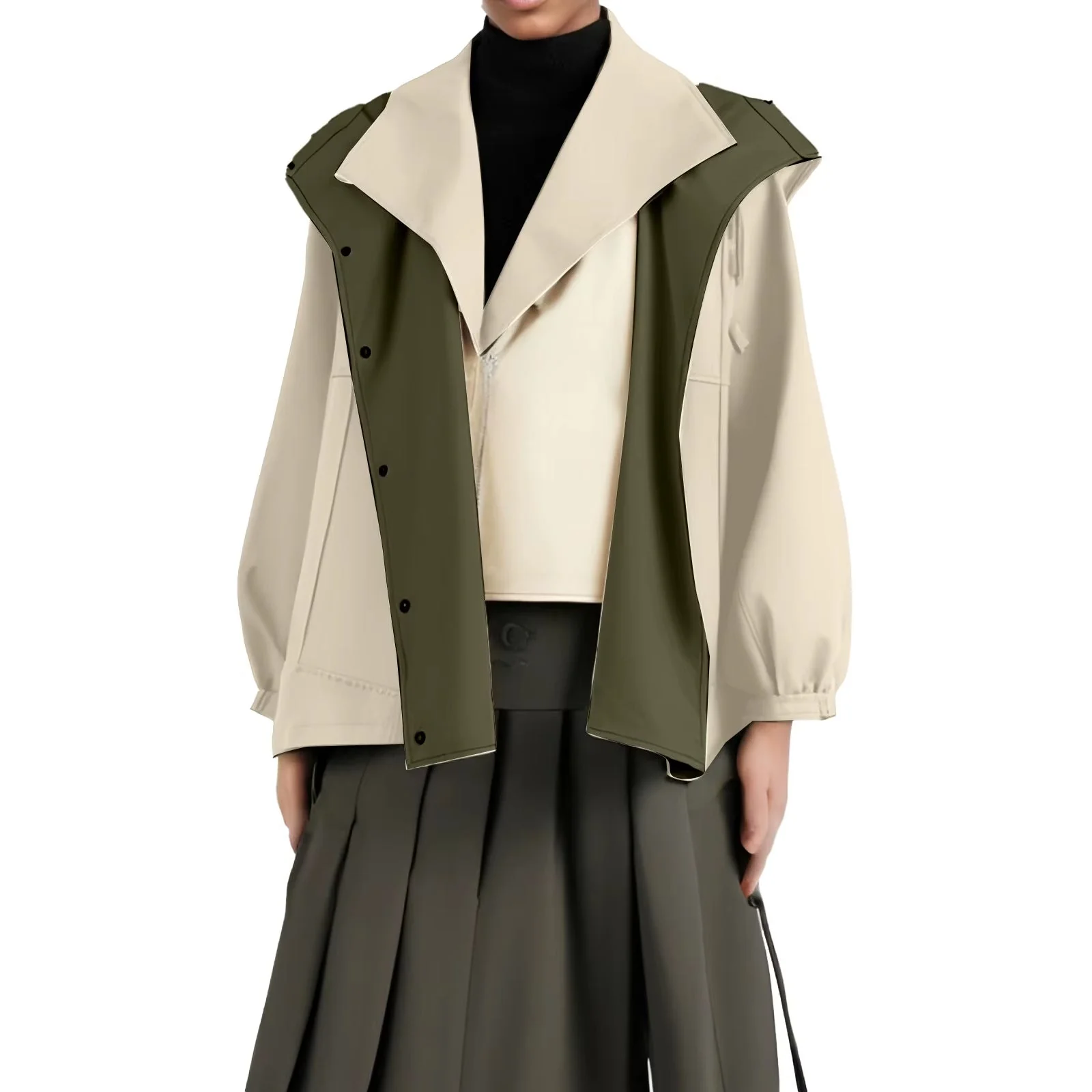Heiress Wrap Windbreaker - Image 6