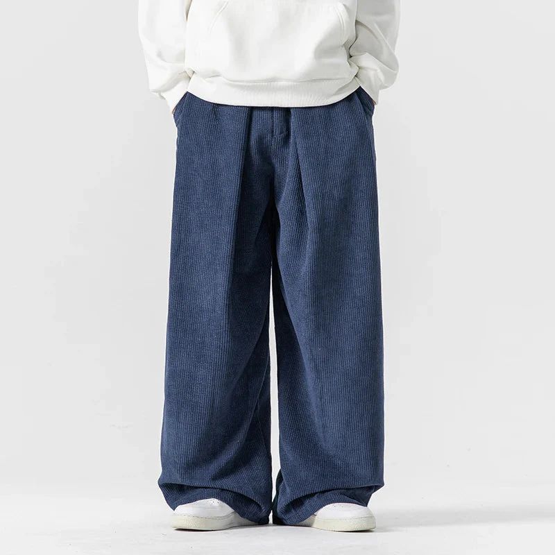 Maison Corduroy Wide-Leg Trouser - Image 3