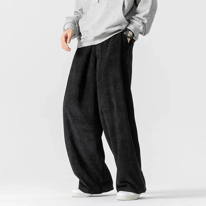 Maison Corduroy Wide-Leg Trouser - Image 4