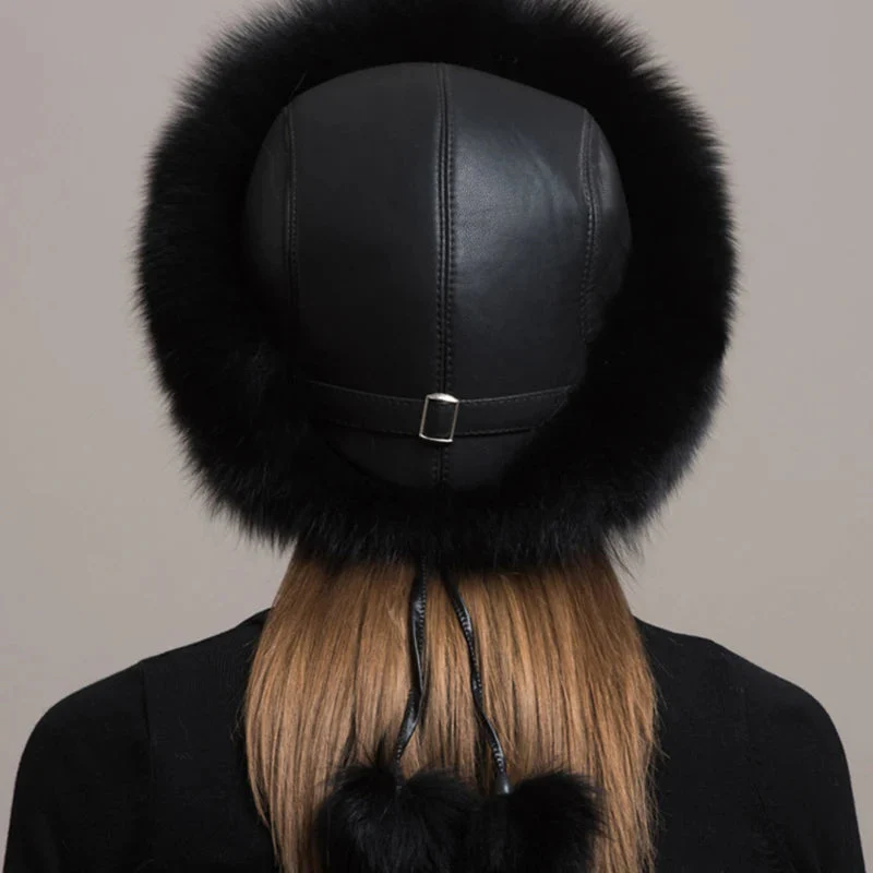 Valentina Fox Fur Hat - Image 6