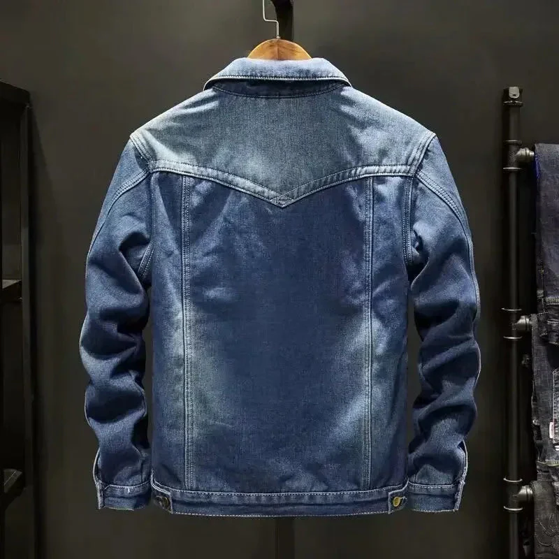 Avalon Sherpa Lined Denim Jacket - Image 4