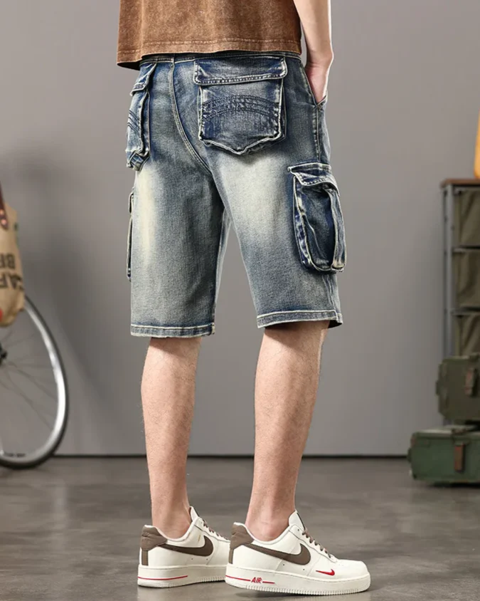 Rogue Denim Cargo Short - Image 5