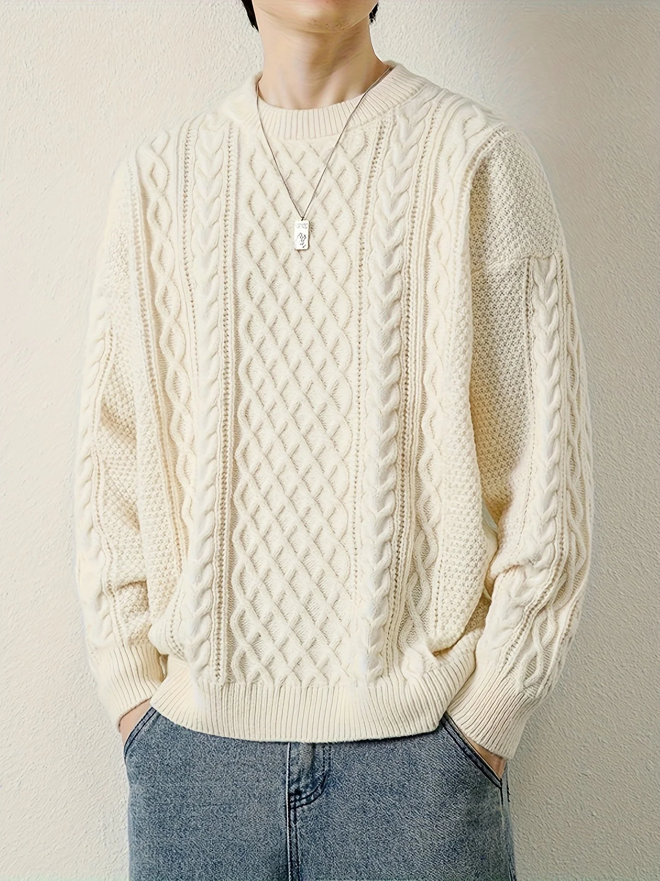 Hawthorne Cable Knit Jumper - Image 6