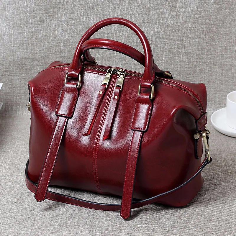 The Elegance Genuine Leather Handbag - Image 3