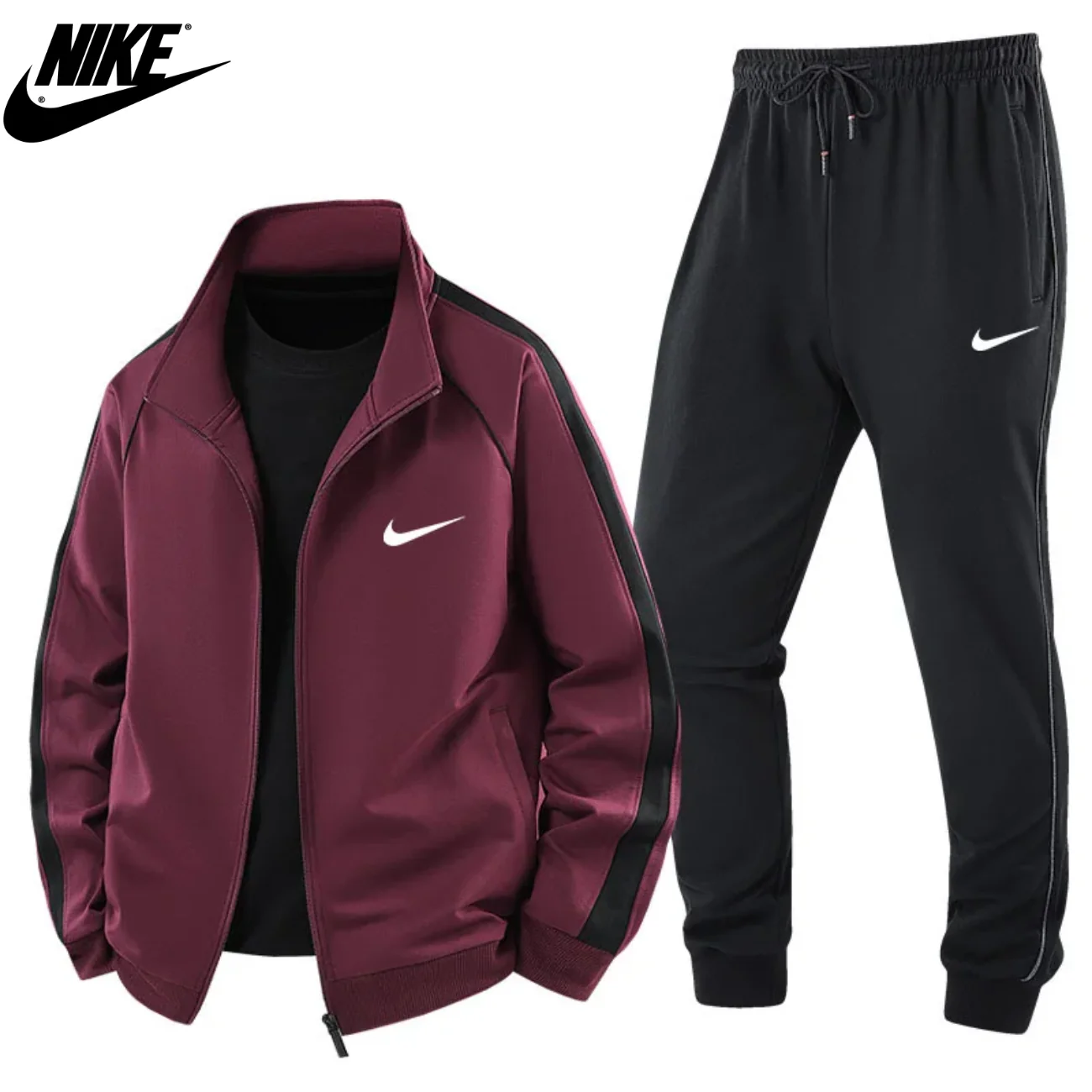 2026 Athletic Two-Piece Tracksuit Set || Clearance Sale - Image 3