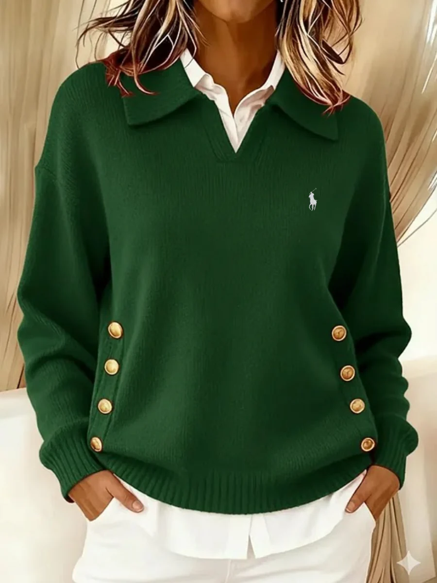 2026 Casual Luxury Knit Top - Clearance Sale - Image 5