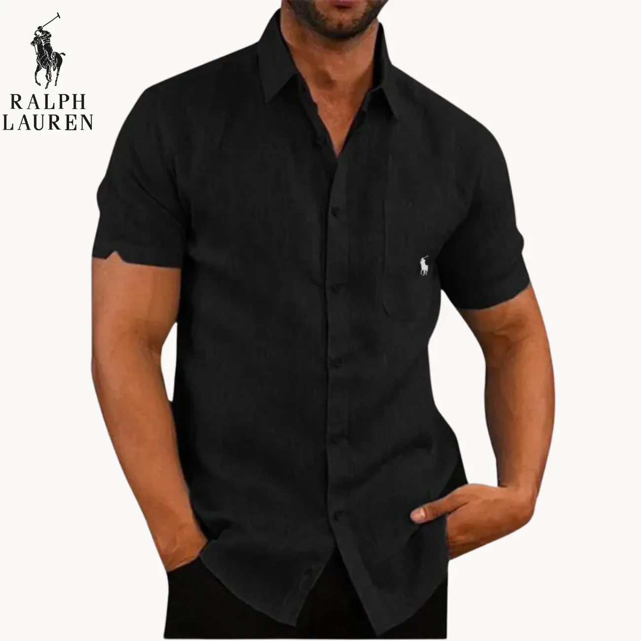2026 Classic Short Sleeve Linen Shirt || Clearance Sale