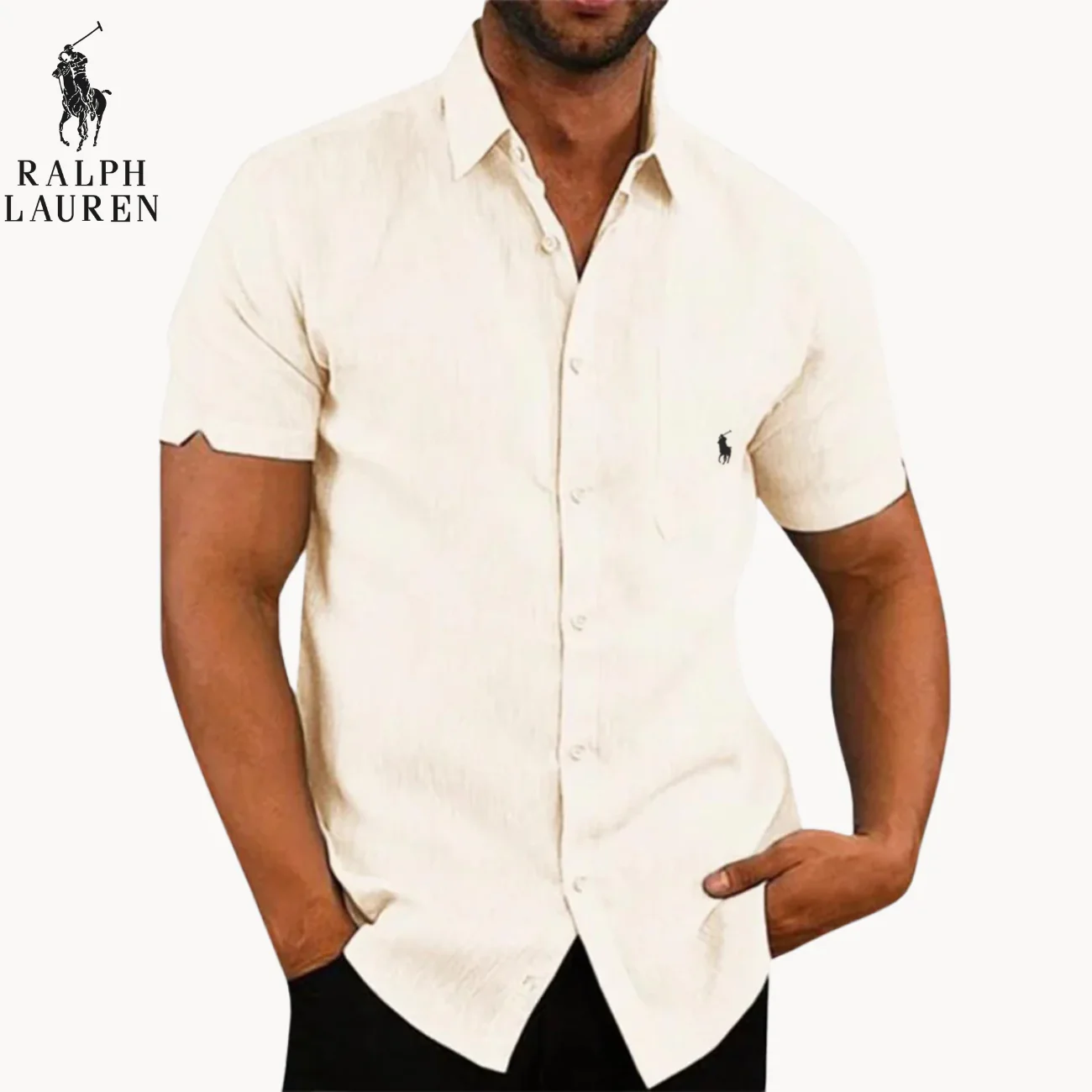 2026 Classic Short Sleeve Linen Shirt || Clearance Sale - Image 4