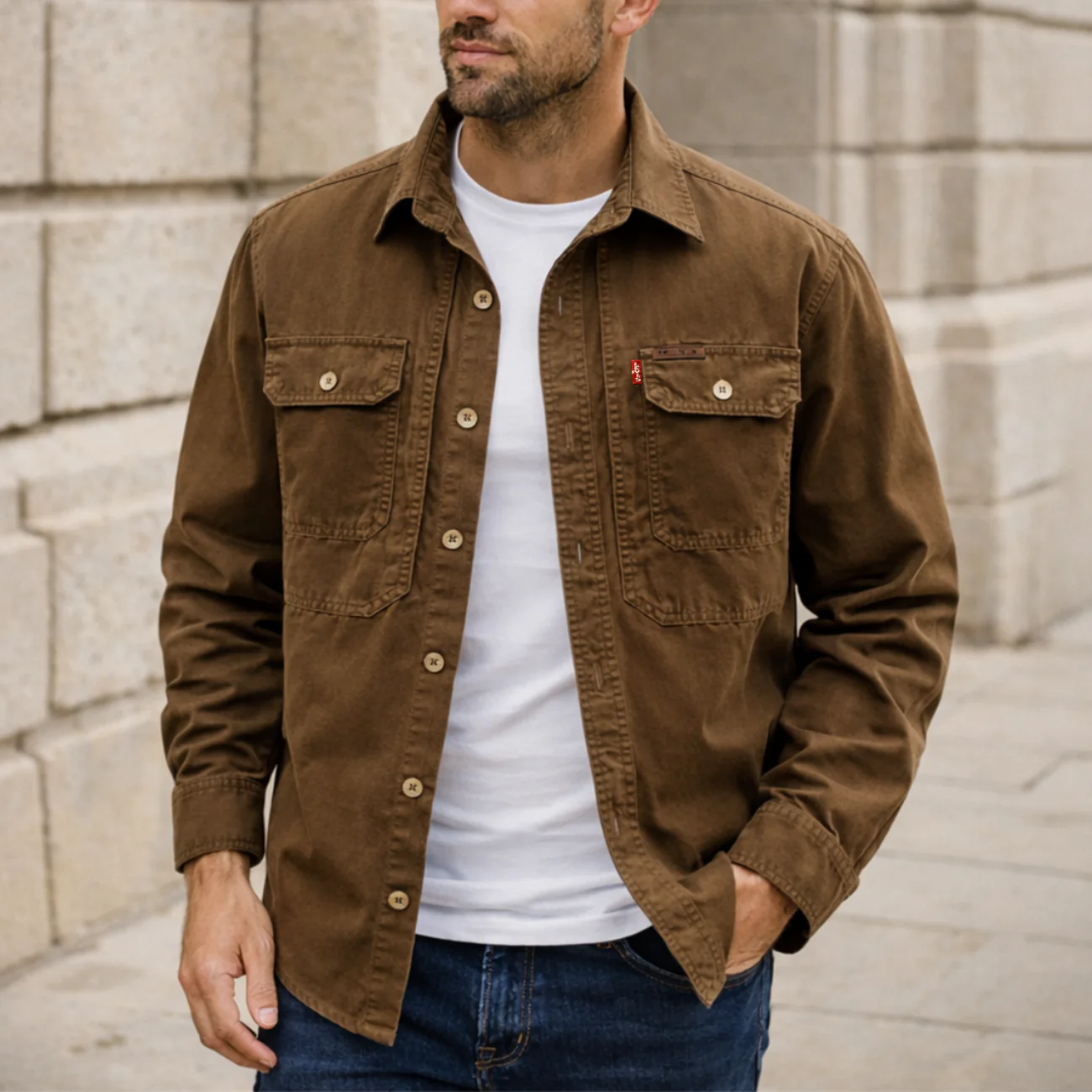 2026 Classic Utility Button-Up - CLEARANCE SALE - Image 3