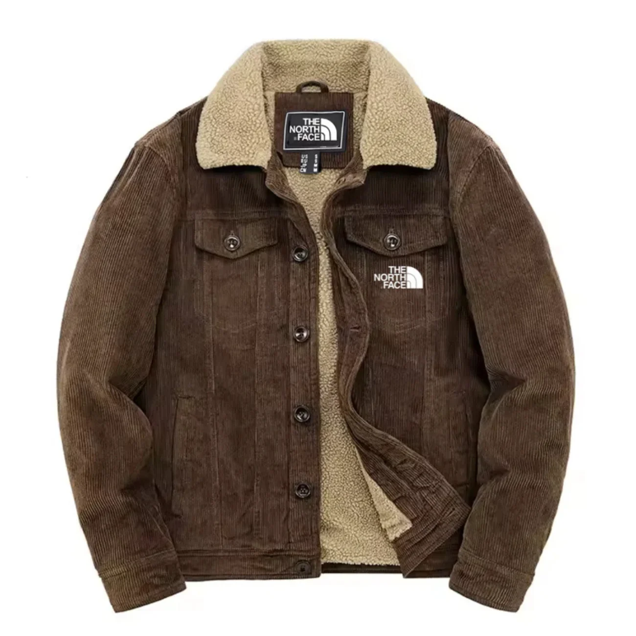 2026 Corduroy Sherpa Lined Jacket - Clearance Sale - Image 2