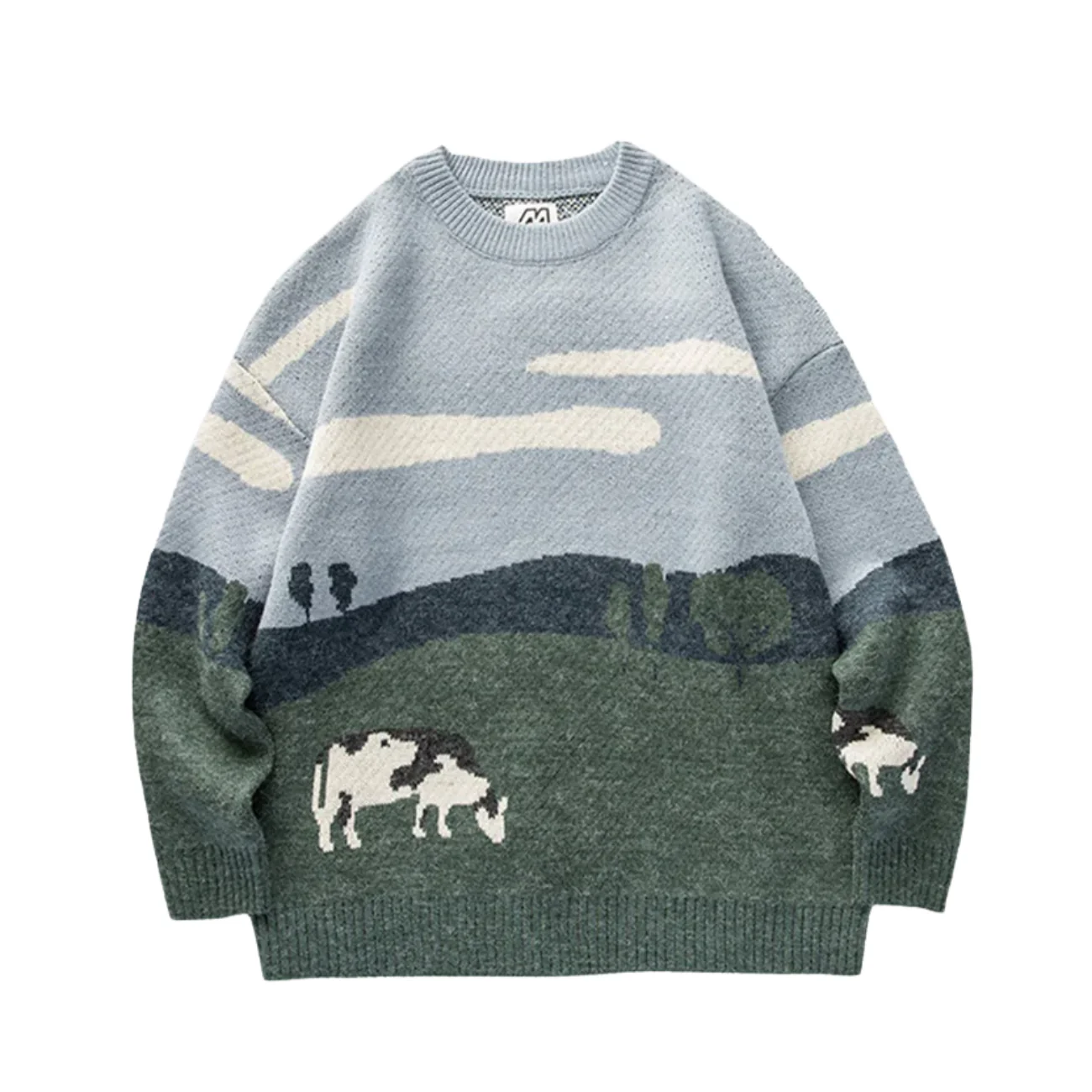 2026 Cozy Cow Print Sweater || Limited Edition - Image 2