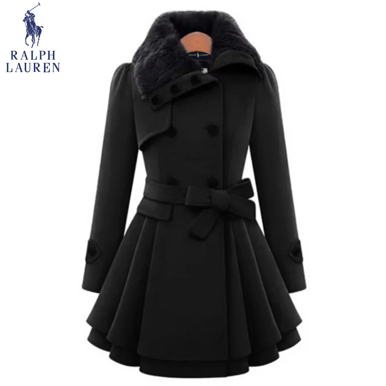 2026 Elegant Belted Winter Coat || Clearance Sale - Image 2