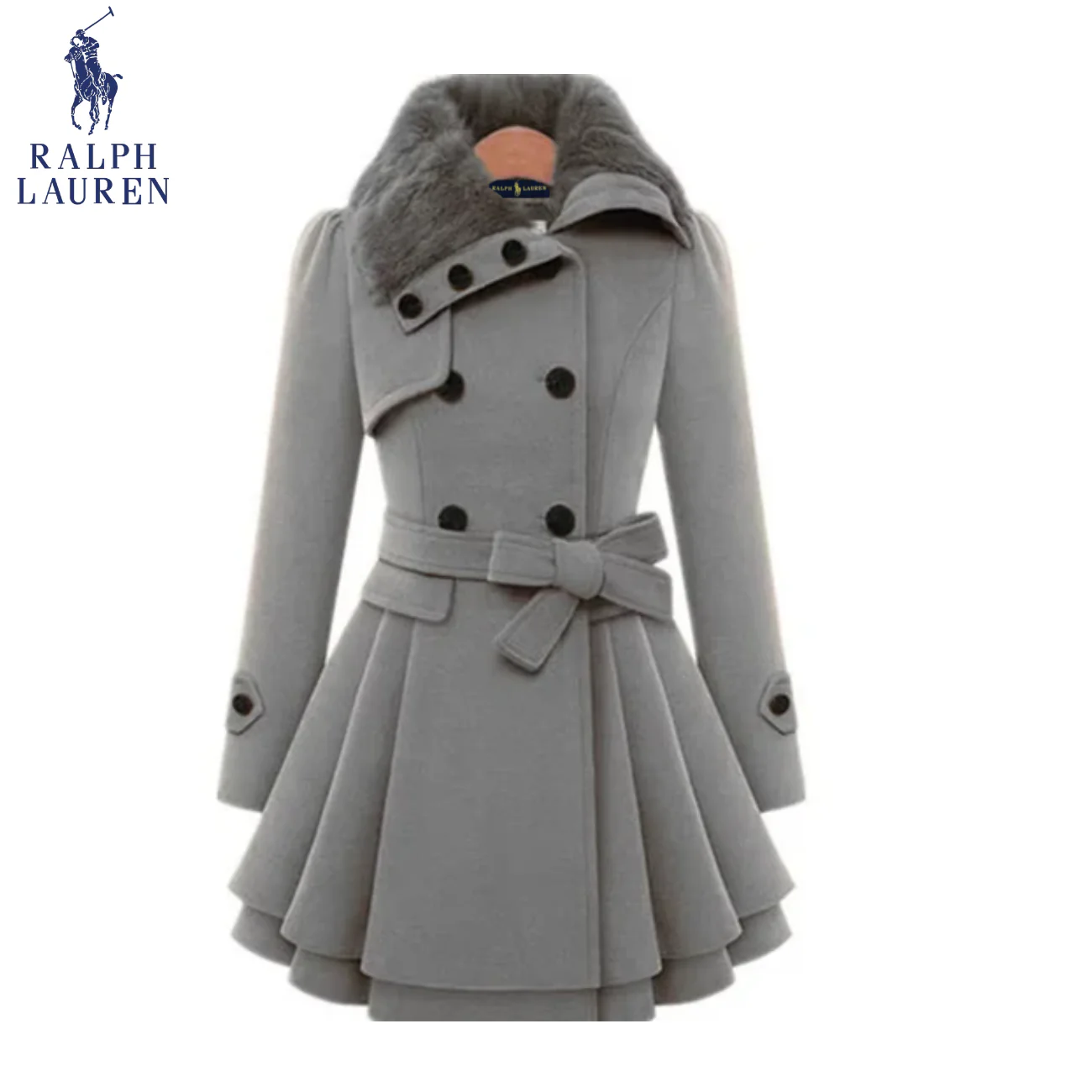 2026 Elegant Belted Winter Coat || Clearance Sale - Image 5