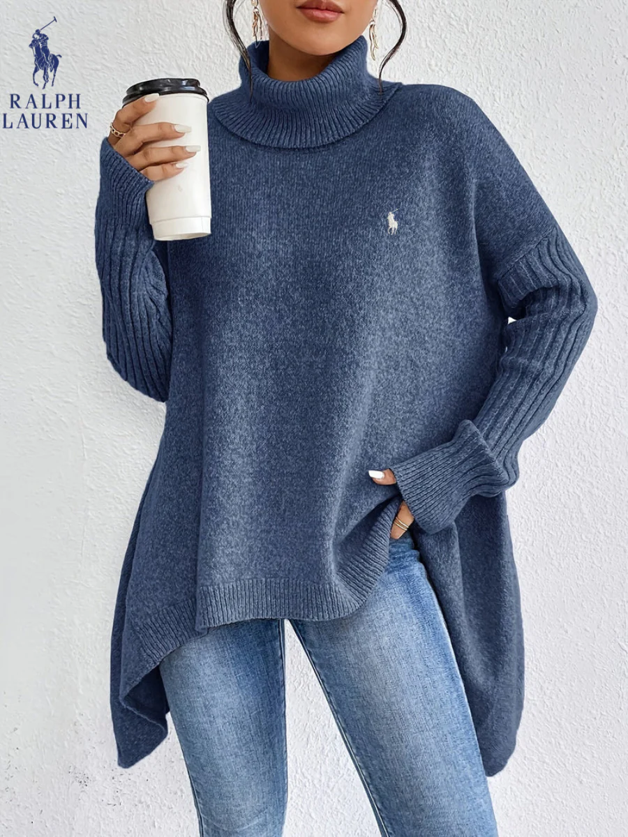 2026 Elegant Oversized Turtleneck Knit Sweater || Clearance Sale - Image 3