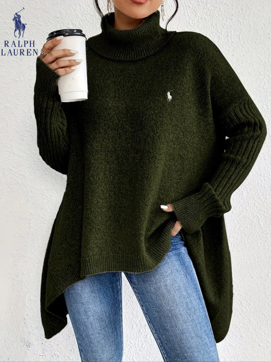 2026 Elegant Oversized Turtleneck Knit Sweater || Clearance Sale - Image 4