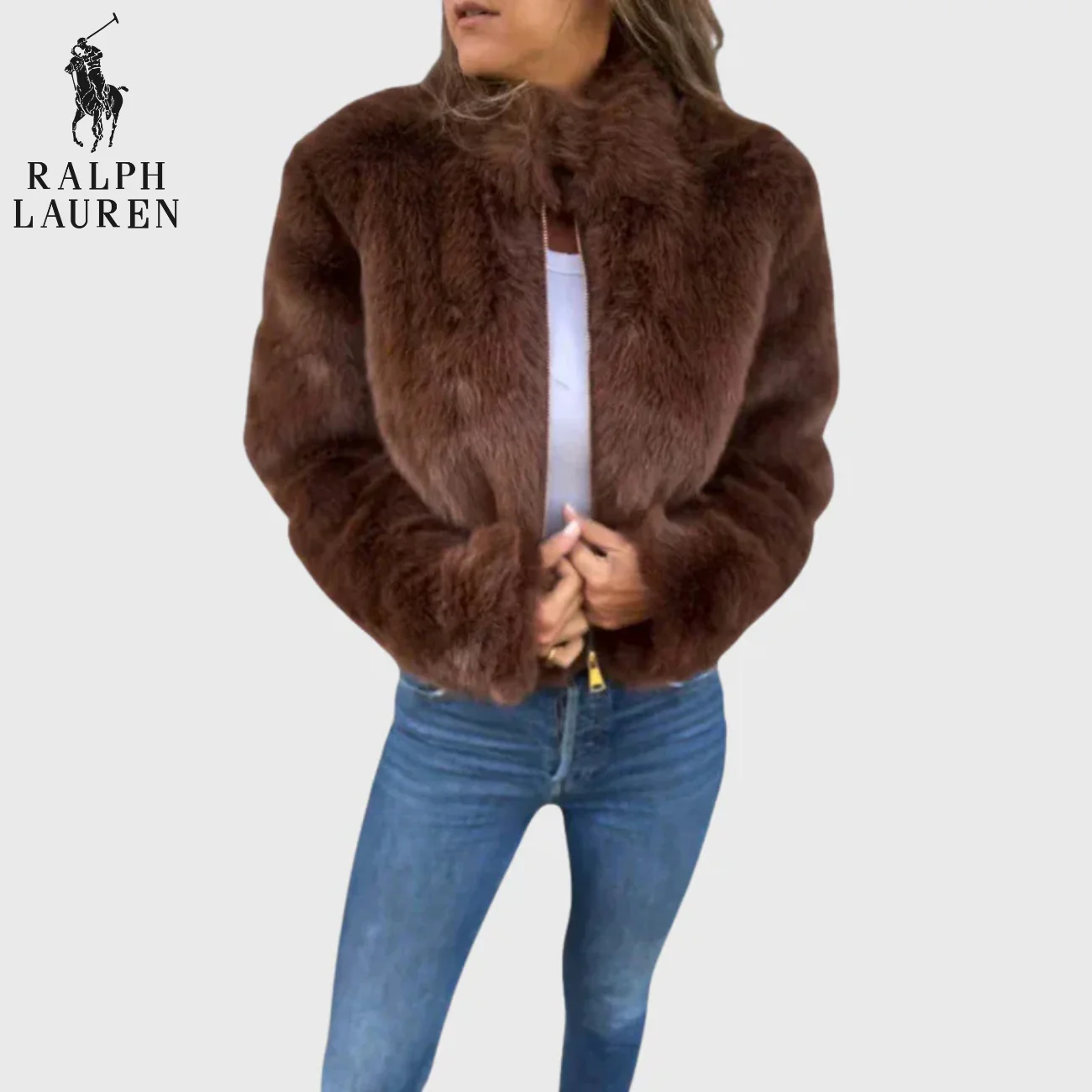 2026 Faux Fur Zip Jacket || Clearance Sale