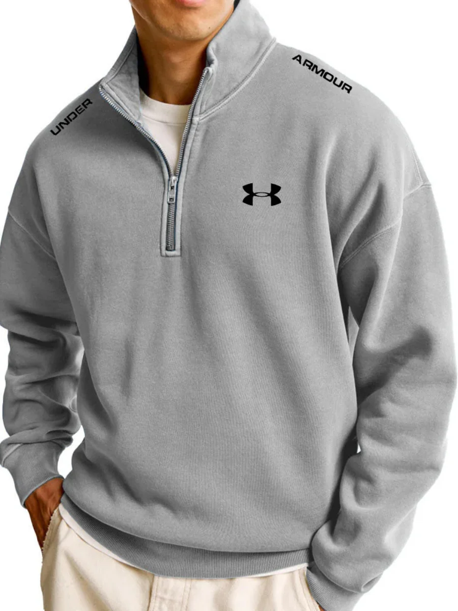 2026 Half-Zip Knit Sweatshirt - Clearance Sale - Image 3