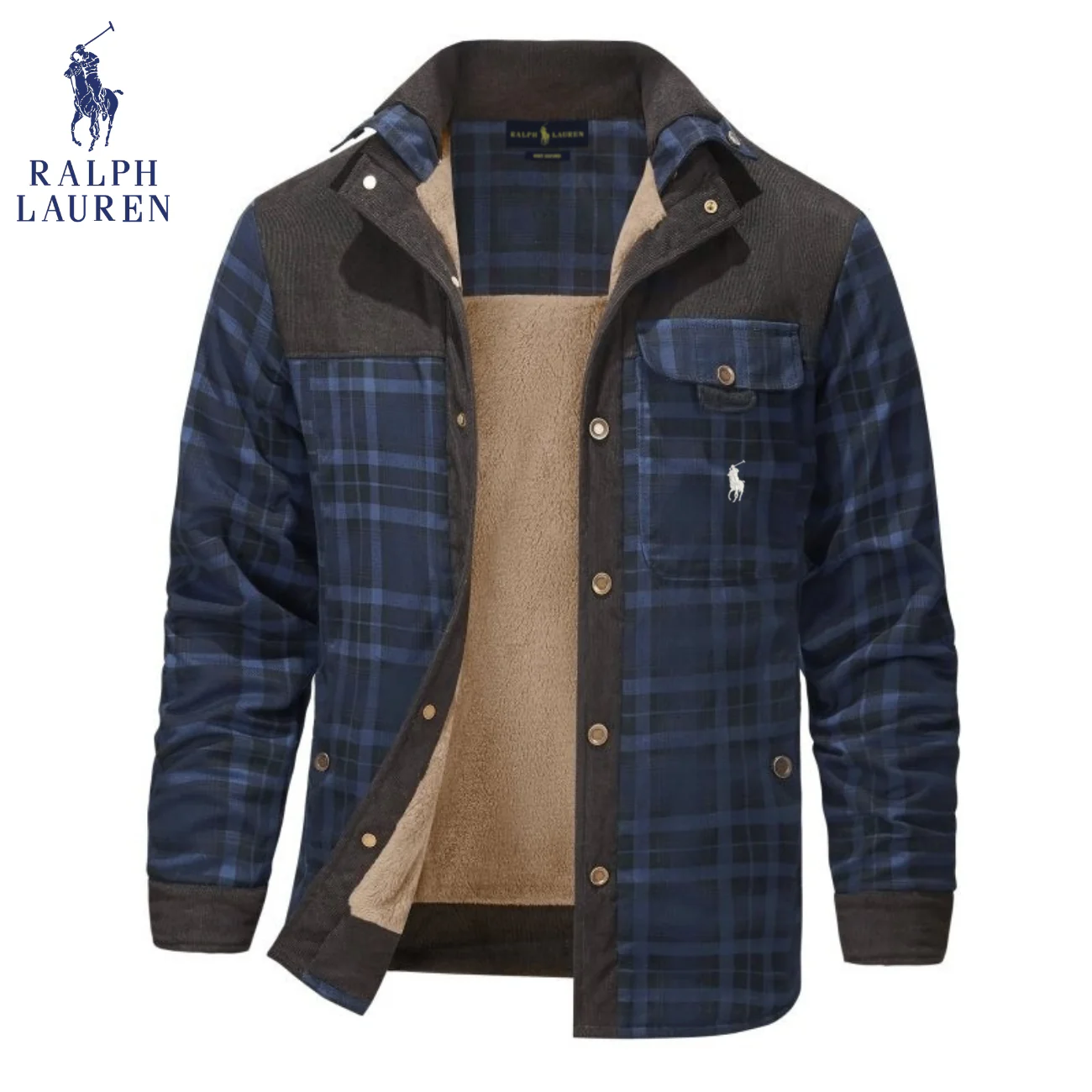 2026 Heritage Plaid Sherpa-Lined Jacket || Clearance Sale - Image 2