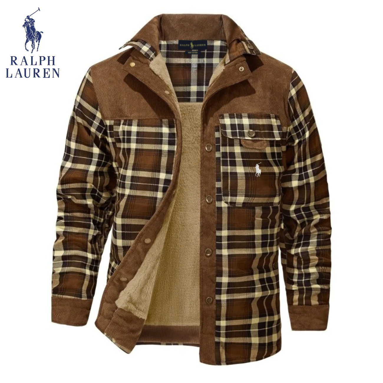 2026 Heritage Plaid Sherpa-Lined Jacket || Clearance Sale - Image 4