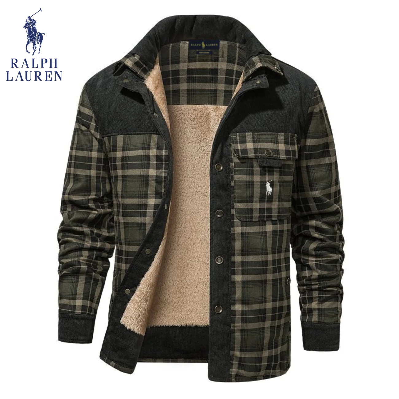 2026 Heritage Plaid Sherpa-Lined Jacket || Clearance Sale - Image 5