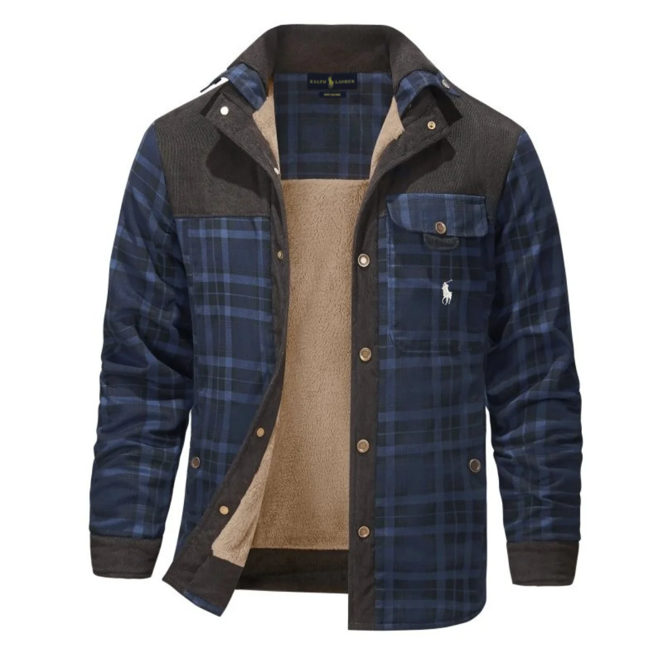 2026 Heritage Plaid Sherpa-Lined Jacket - Clearance Sale - Image 2