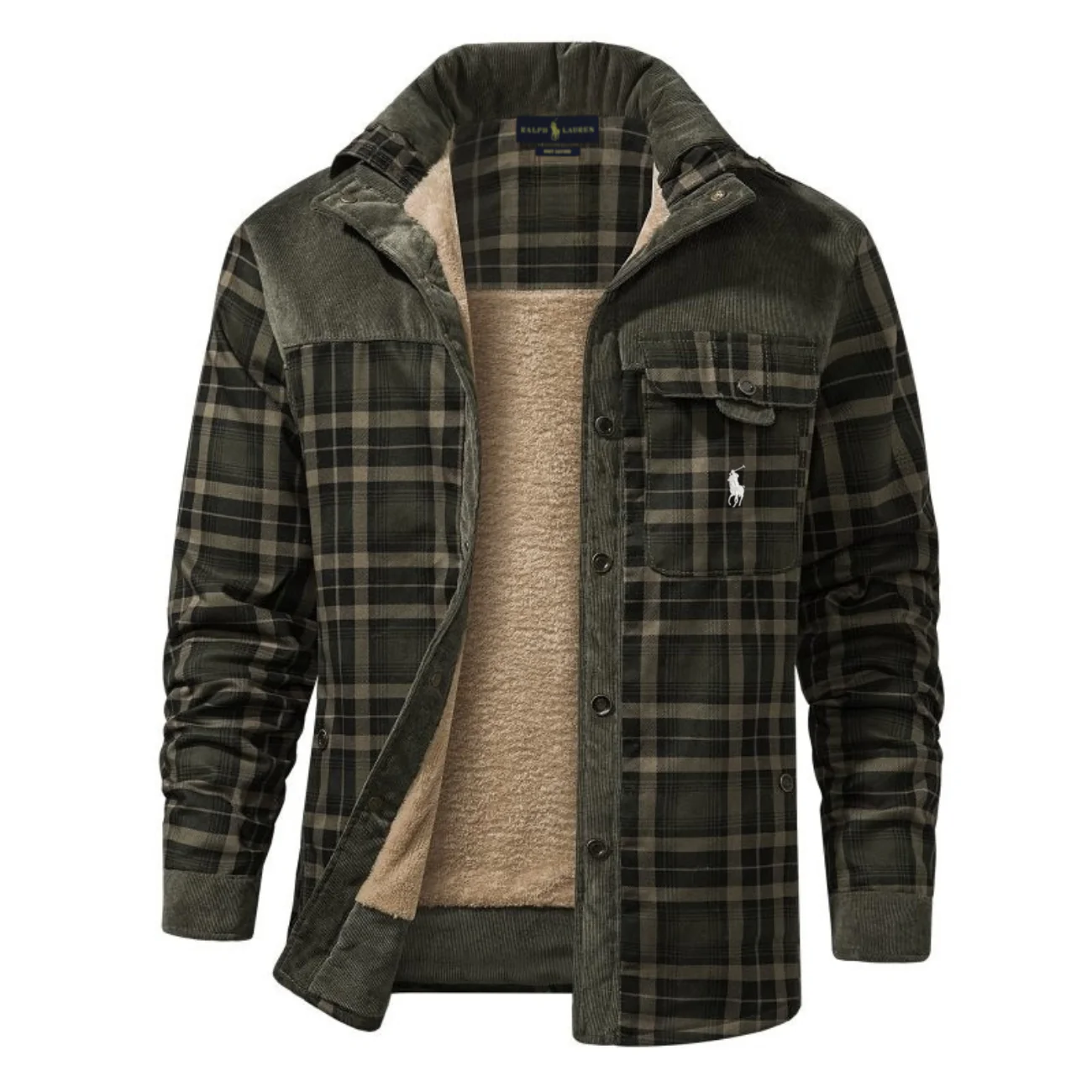 2026 Heritage Plaid Sherpa-Lined Jacket - Clearance Sale - Image 3