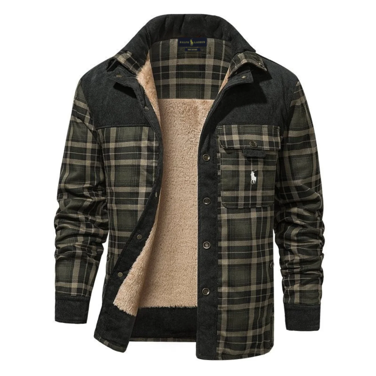 2026 Heritage Plaid Sherpa-Lined Jacket - Clearance Sale - Image 5