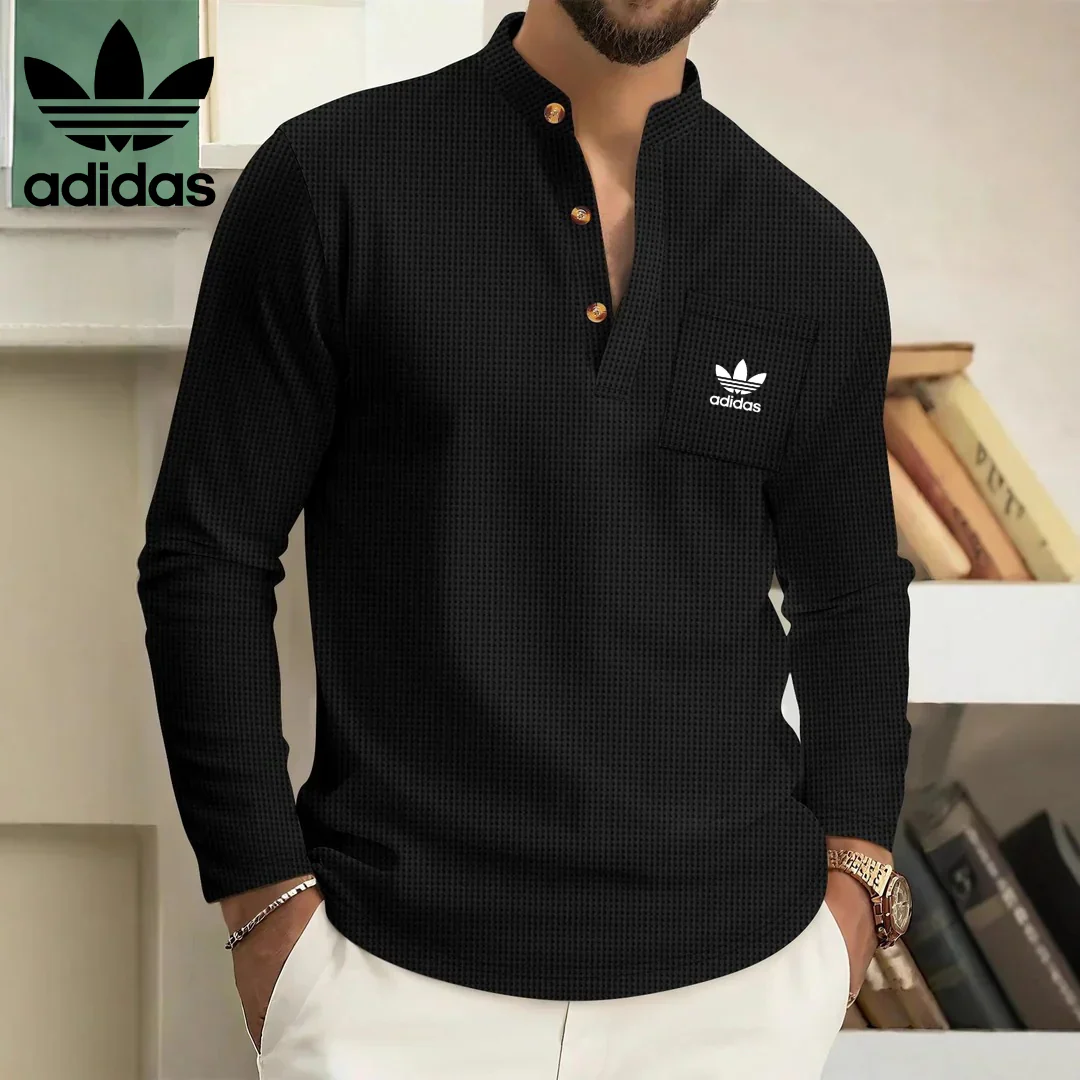 2026 Long Sleeve Henley Shirt || Limited Edition