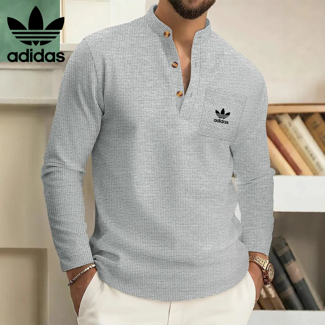 2026 Long Sleeve Henley Shirt || Limited Edition - Image 4