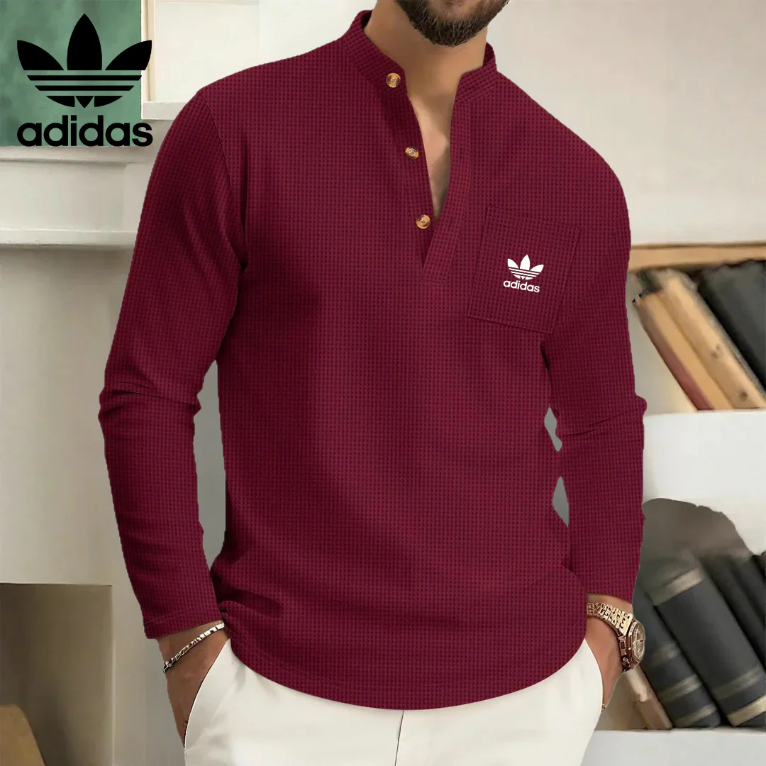 2026 Long Sleeve Henley Shirt || Limited Edition - Image 5