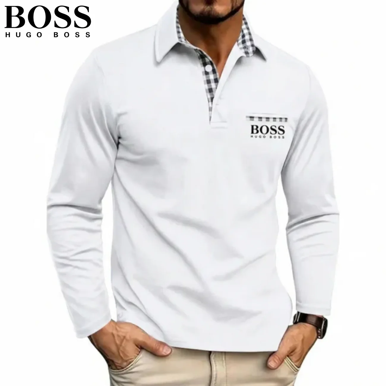 2026 Long Sleeve Polo || Clearance Sale - Image 2