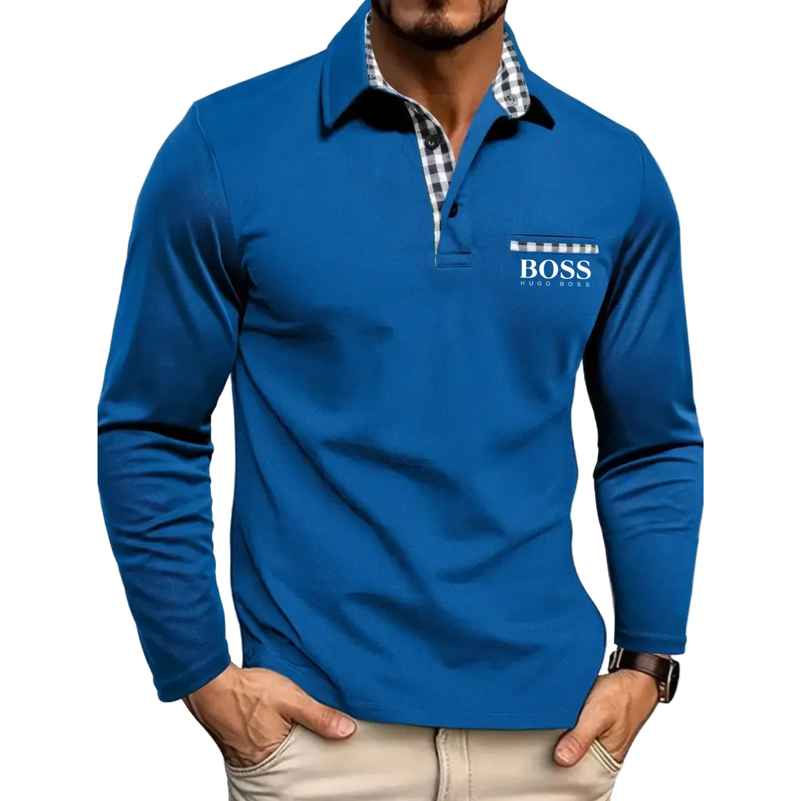 2026 Long Sleeve Polo - Clearance Sale - Image 8