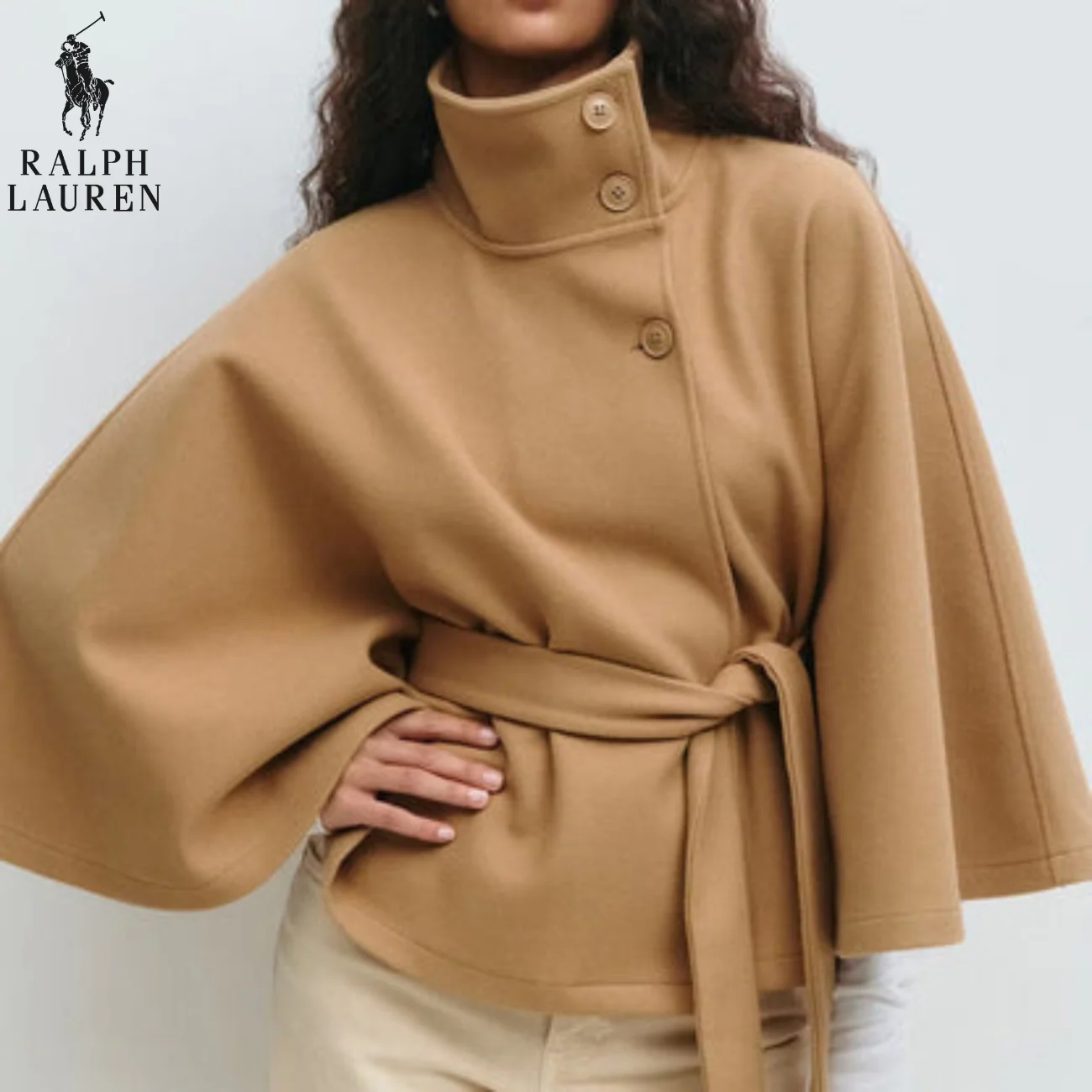 2026 Modern Belted Cape Coat || Clearance Sale - Image 4
