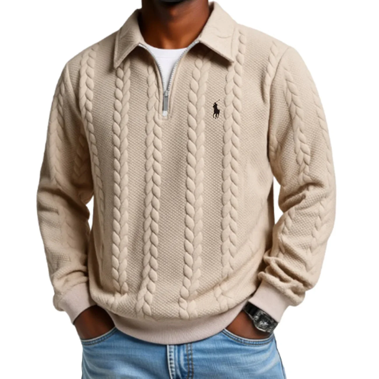 2026 Modern Cable Knit Pullover - CLEARANCE SALE - Image 3