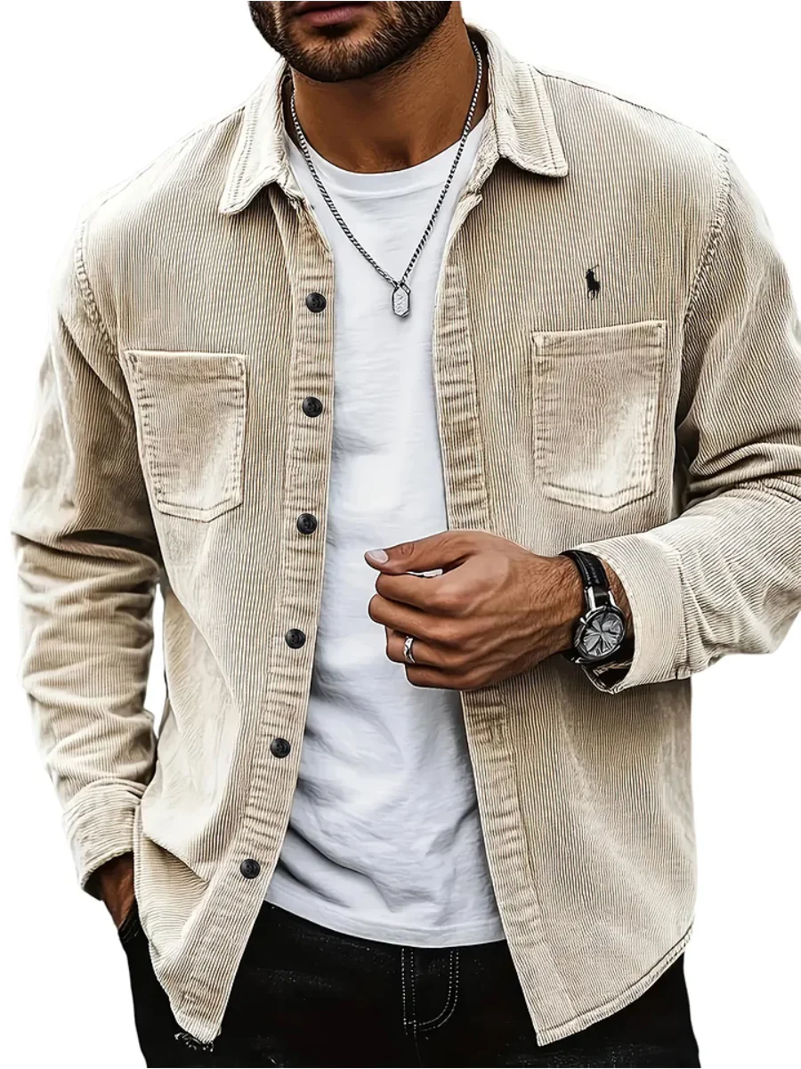 2026 Modern Corduroy Overshirt - Clearance Sale