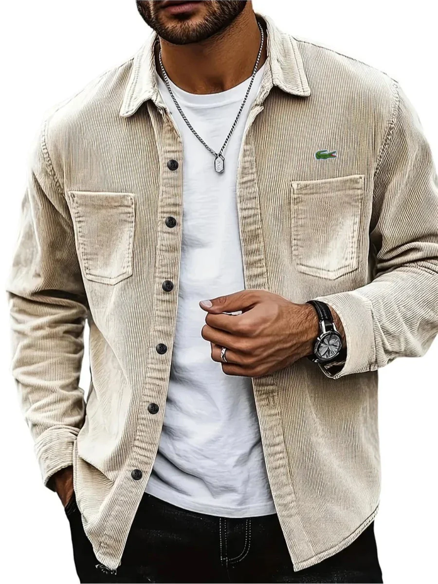 2026 Modern Corduroy Overshirt - Clearance Sale