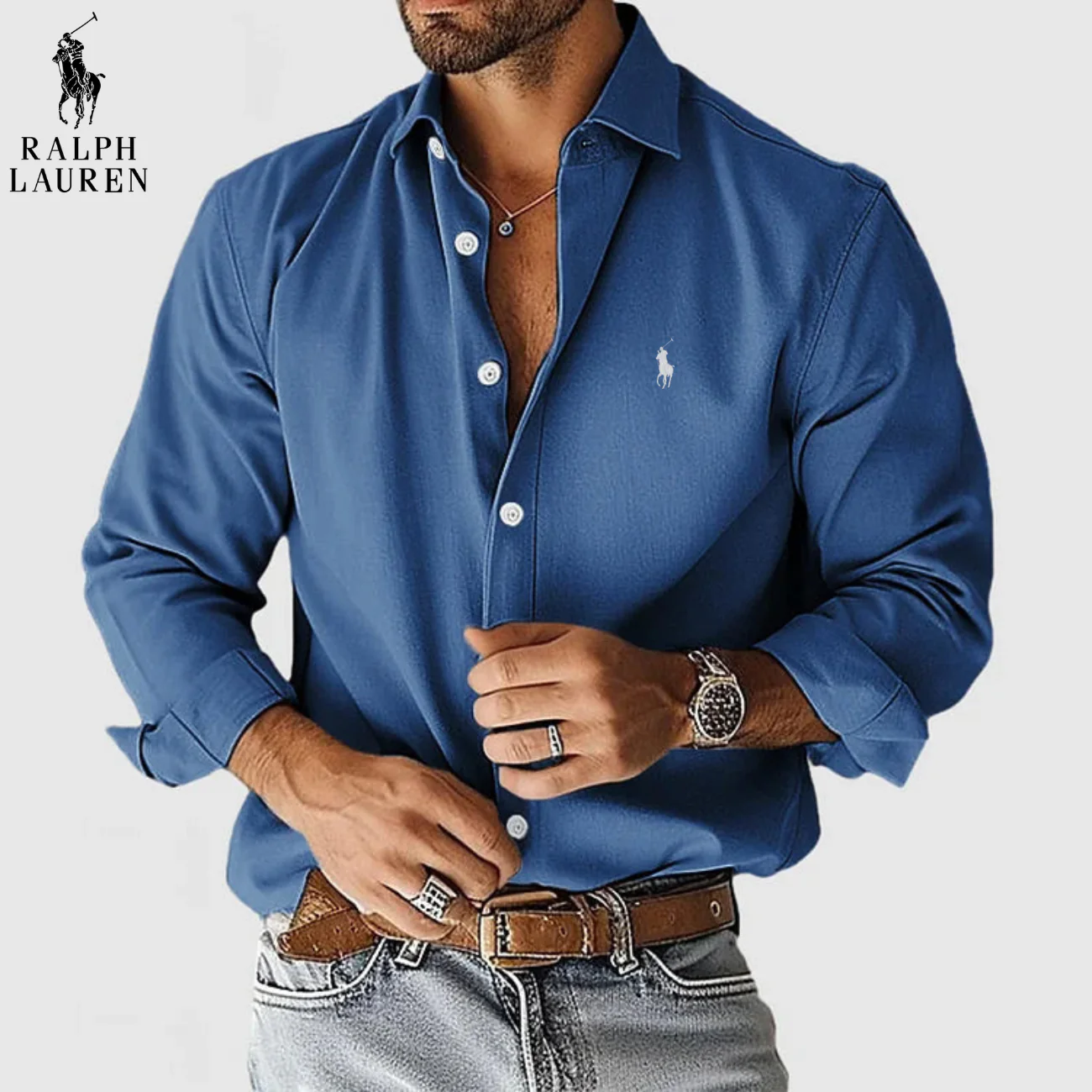 2026 Modern Slim-Fit Button-Up Shirt || CLEARANCE SALE