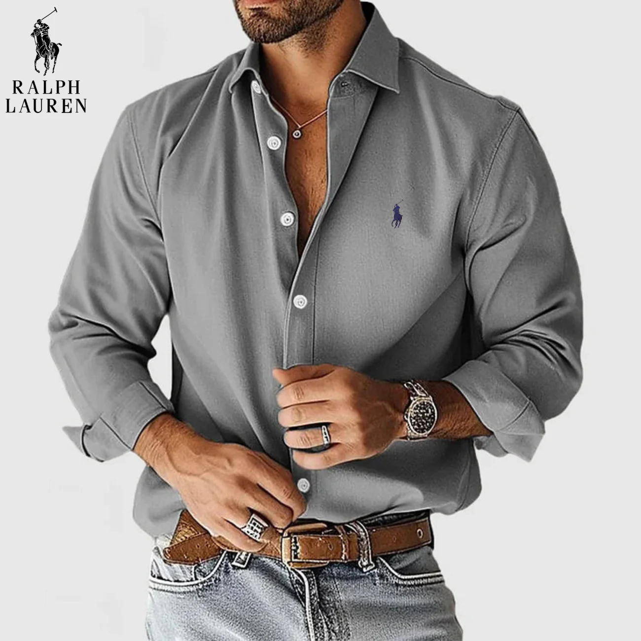 2026 Modern Slim-Fit Button-Up Shirt || CLEARANCE SALE - Image 6