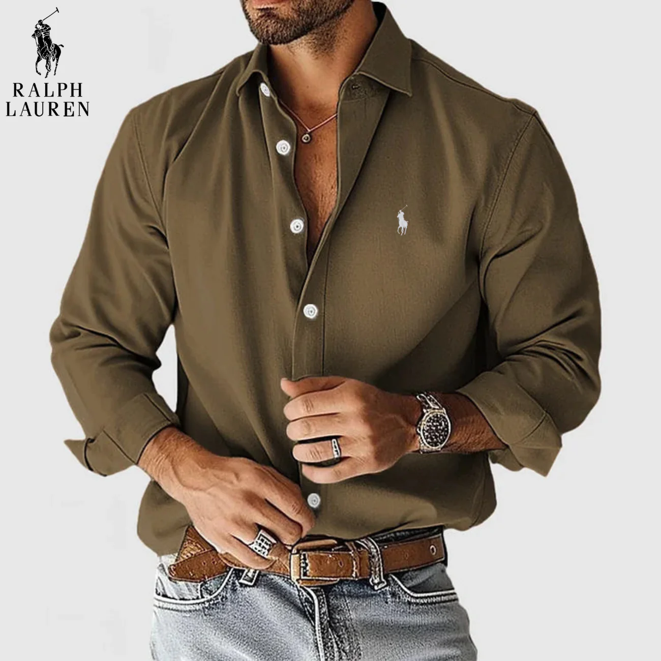 2026 Modern Slim-Fit Button-Up Shirt || CLEARANCE SALE - Image 7