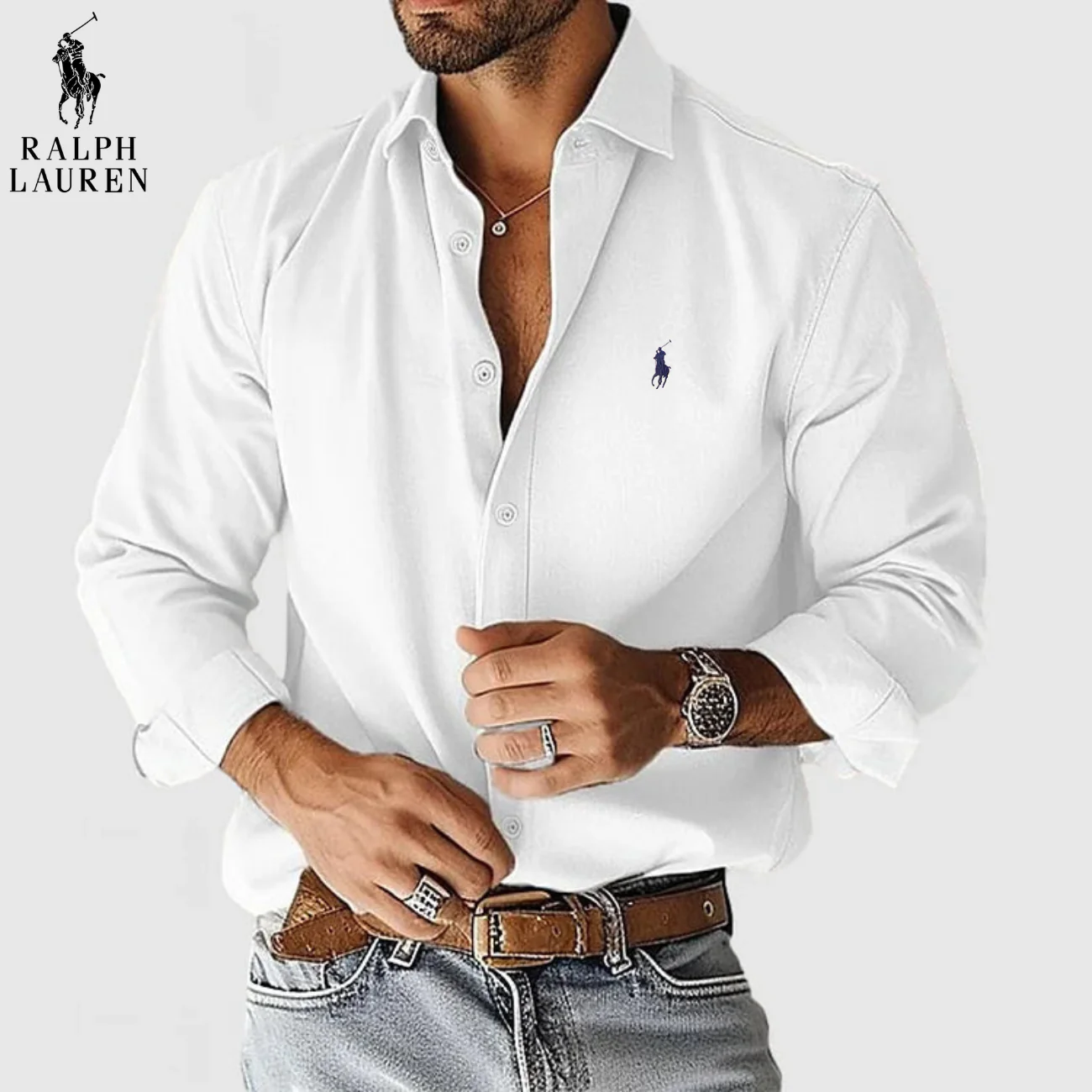 2026 Modern Slim-Fit Button-Up Shirt || CLEARANCE SALE - Image 8