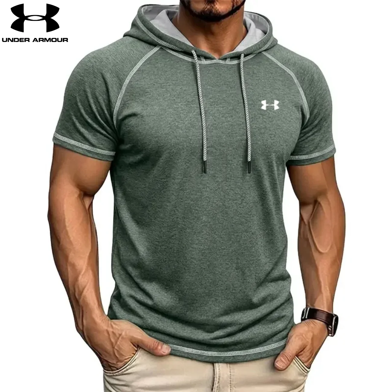 2026 Performance Hooded Active Tee || Clearance Sale - Image 4