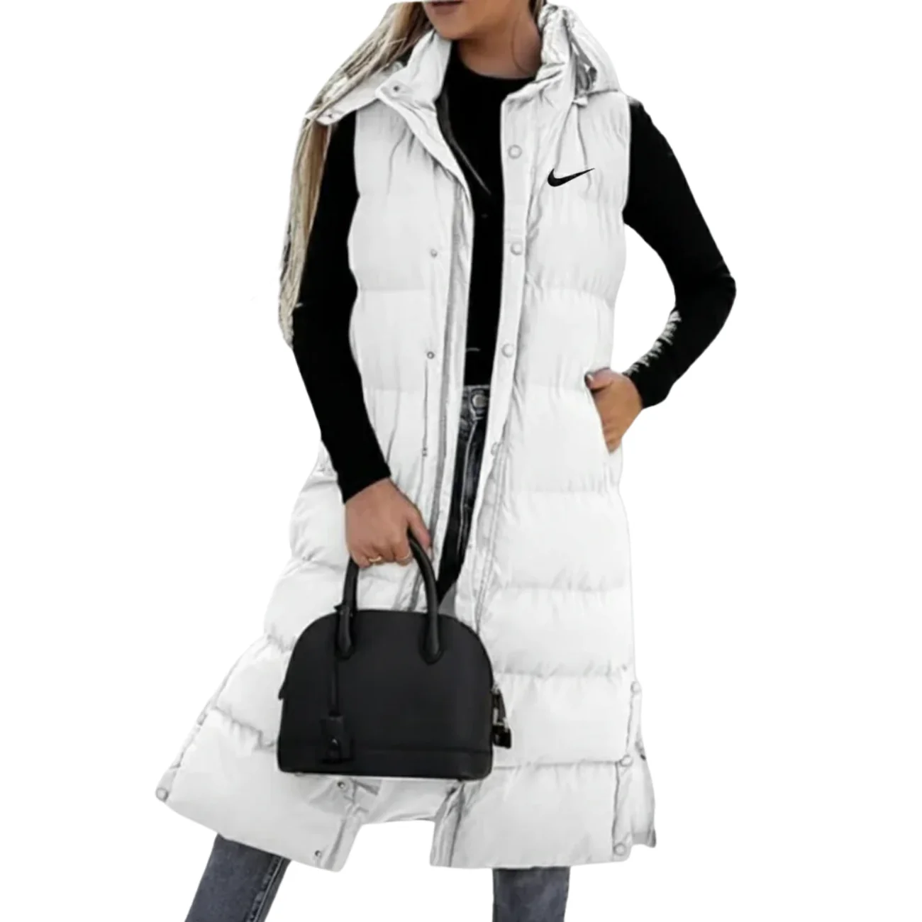 2026 Quilted Long Vest - Limited Edition - Image 2