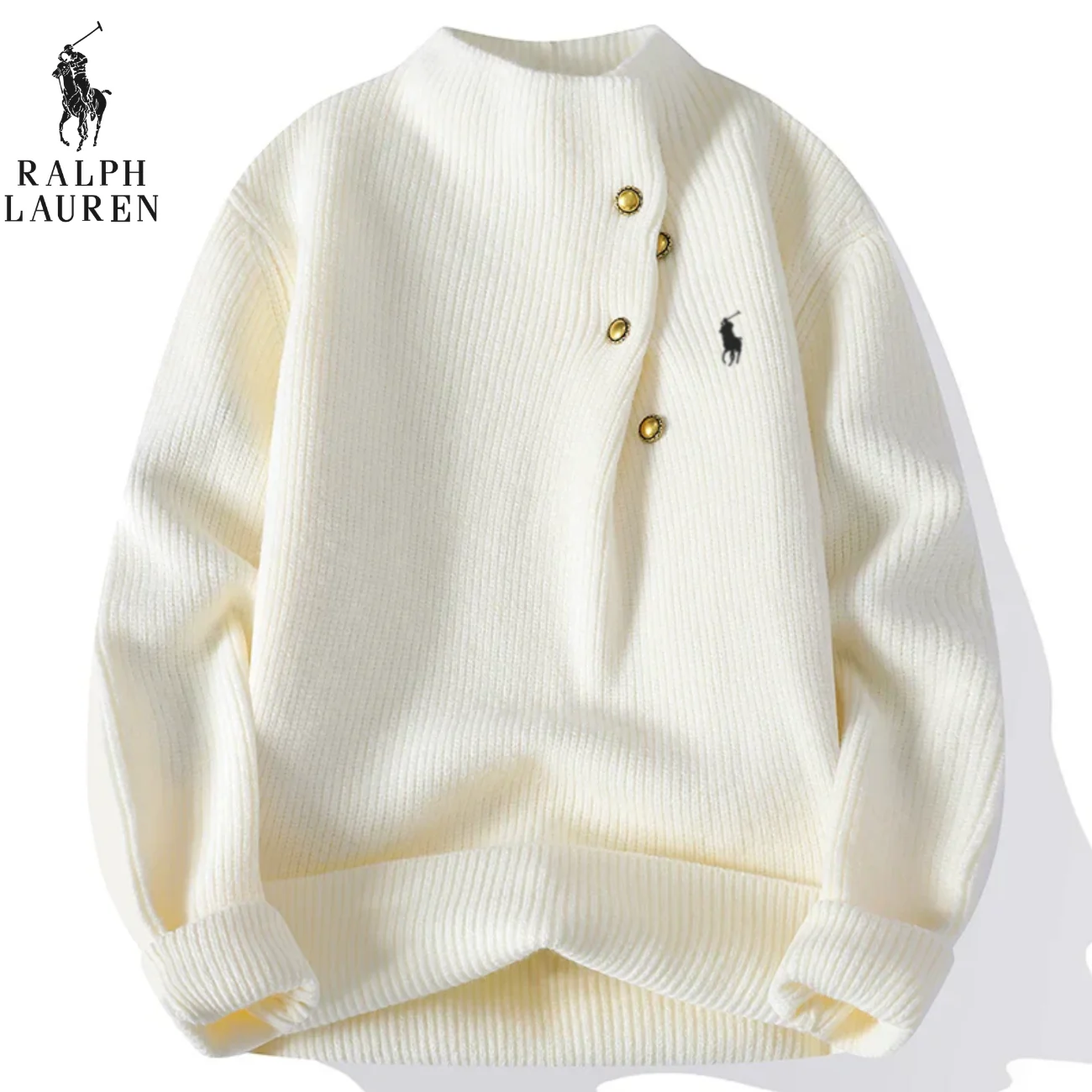 2026 Ribbed Button Knit Sweater || Clearance Sale - Image 2