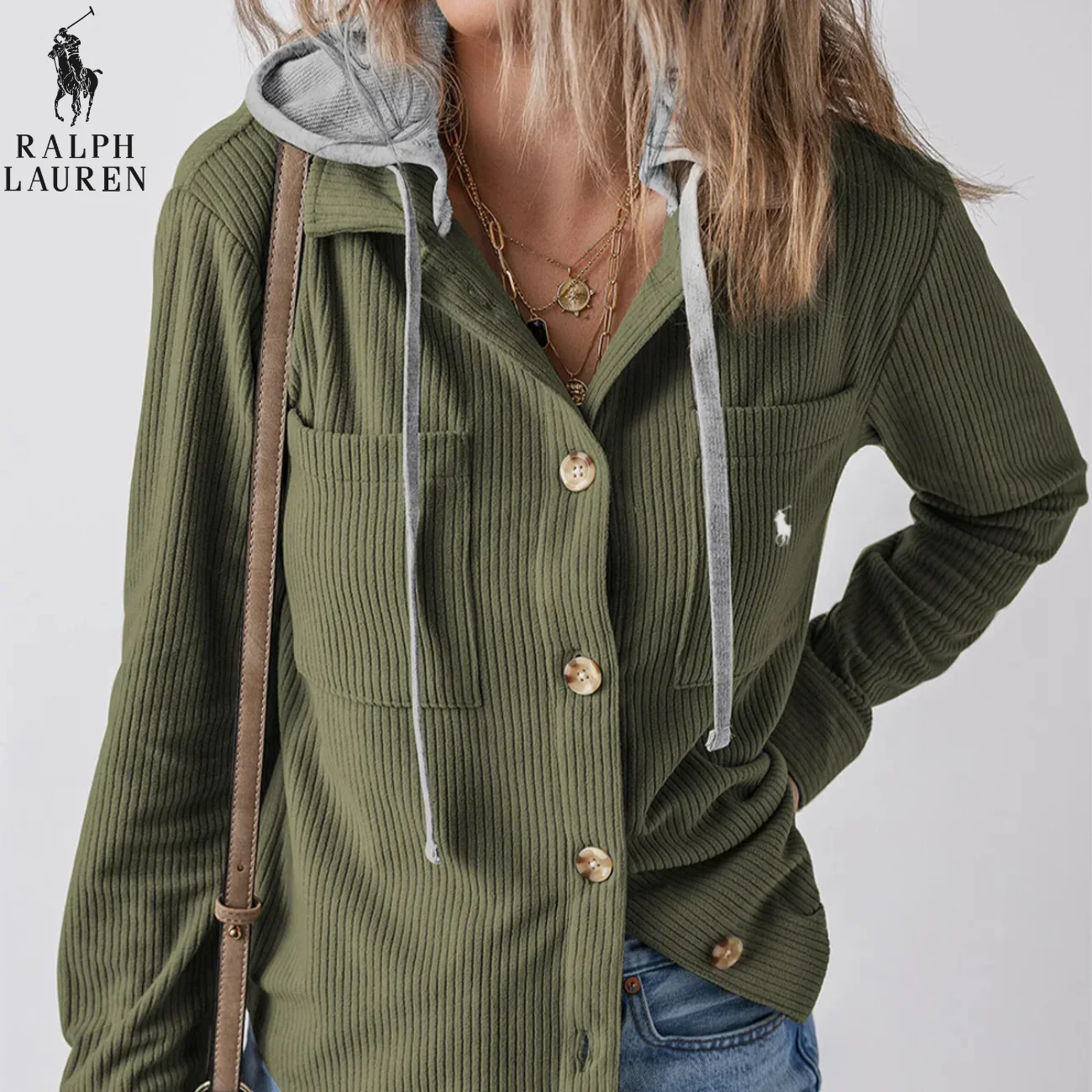 2026 Ribbed Hooded Button Cardigan || Clearance Sale - Image 6