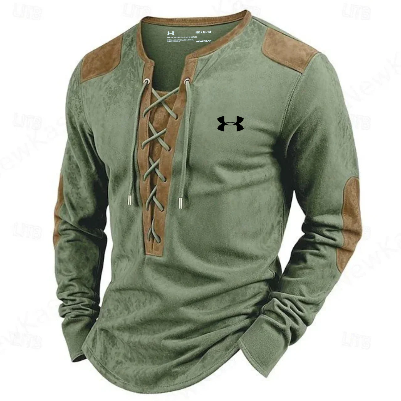 2026 Rugged Lace-Up Shirt - Clearance Sale