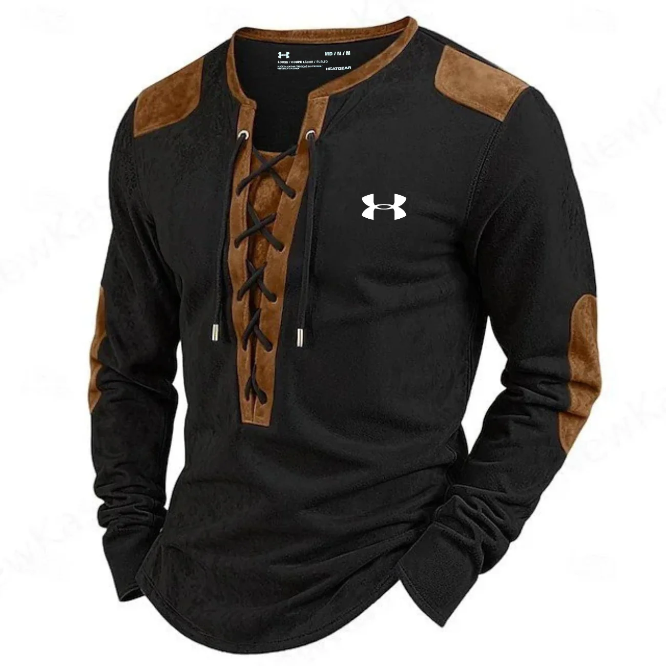 2026 Rugged Lace-Up Shirt - Clearance Sale - Image 4