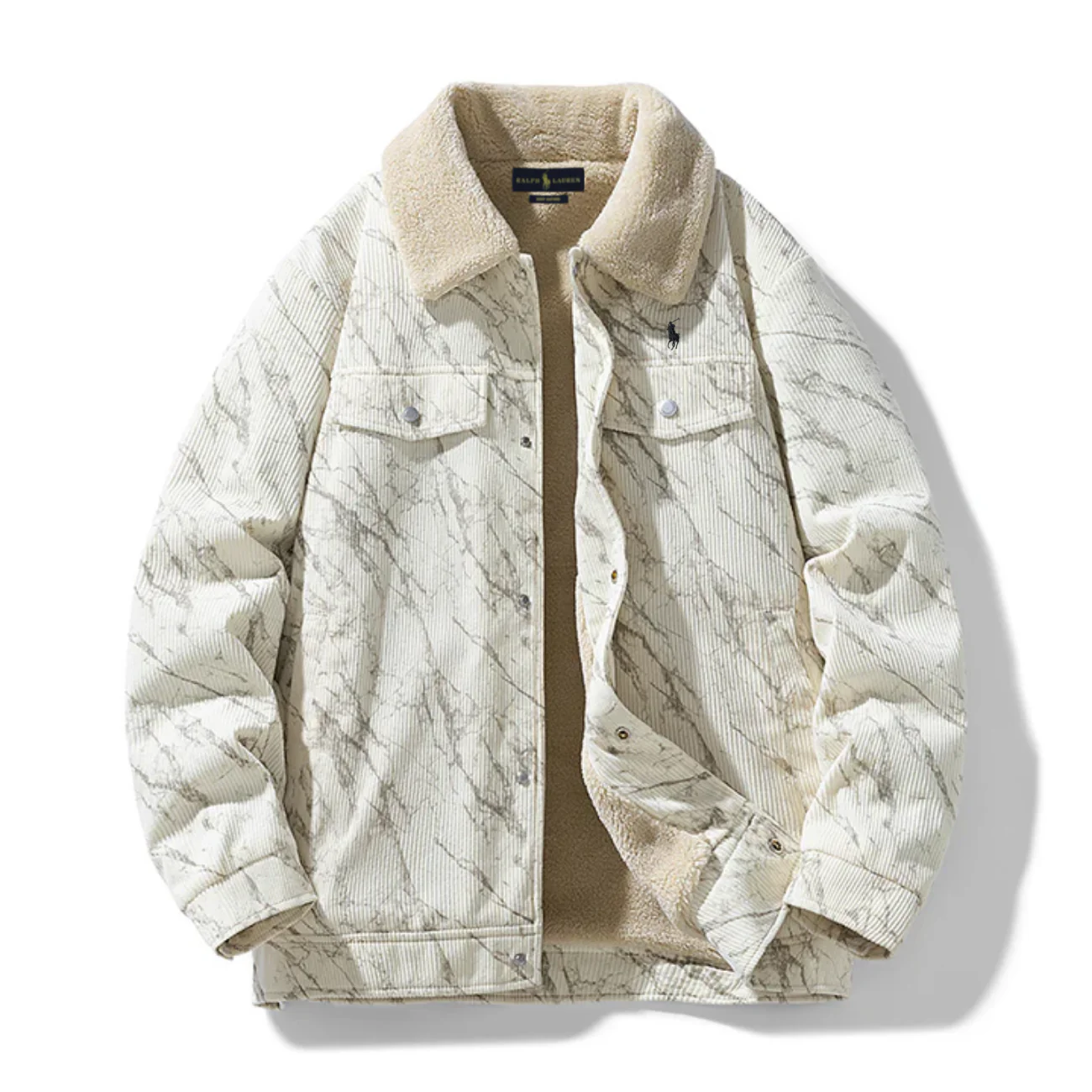 2026 Sherpa-Lined Corduroy Jacket - Clearance Sale - Image 3